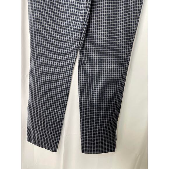 J. Jill slacks pants trousers women's medium (see notes) gray checked on black - Picture 6 of 15